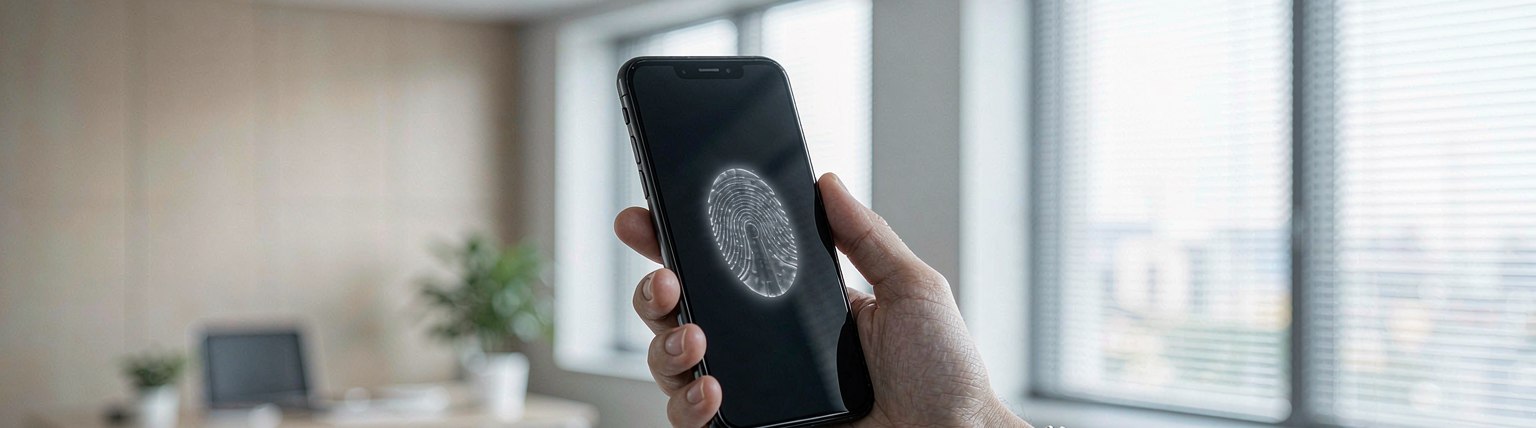 A padlock and a checklist of security basics on a desk