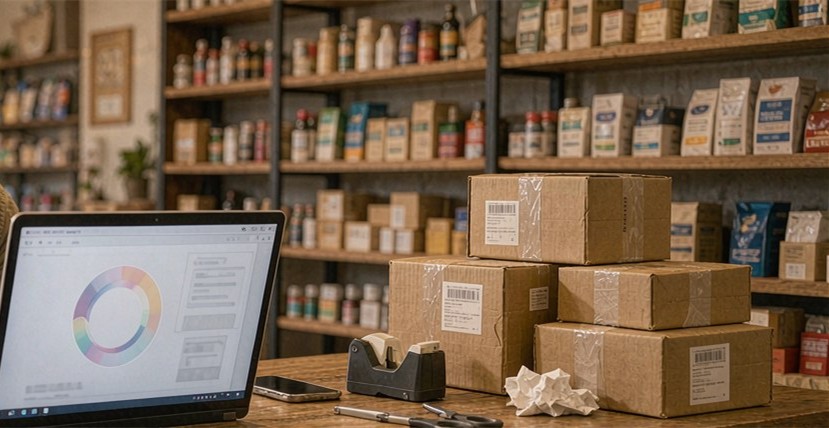 A business owner waiting on a slow-loading online checkout